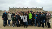 Наша группа на фоне Версальского замка,11.2016