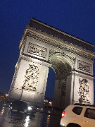 Триумфальная арка в Париже,11.2016