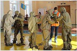 Соревнования учащихся Сергиево-Посадского района "Школа безопасности" 